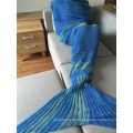 Erwachsene Größe tragbare Korallen Fleece Mermaid Tail Blanket